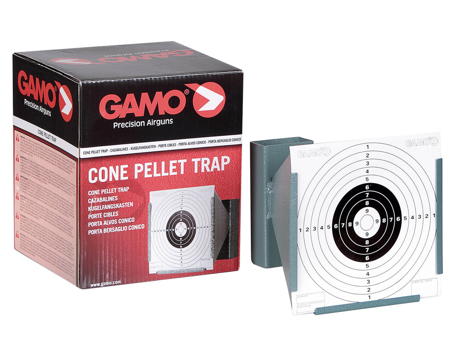 Gamo GAMO ROCKER PELLET TRAP TARGET PRECISION AIRGUNS 20001-499 IN ORIGINAL BOX GREEN 